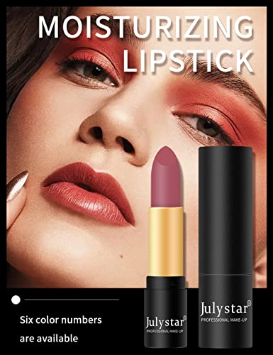 Julystar Make-up червило за грим бархатного цвят матово с незалепващо покритие (04)