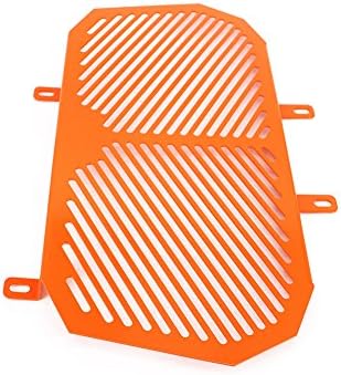 XKMT-Съвместим с Duke 200 И Duke 125 2012- Защитно покритие на предната решетка Оранжев цвят [B078X4GXDC]