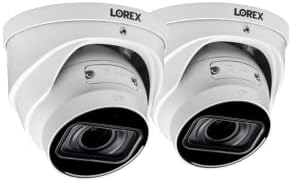 Куполната камера за сигурност Lorex за помещения и на улицата с резолюция 4k (8 Mp) Ultra HD с варифокальным обектив