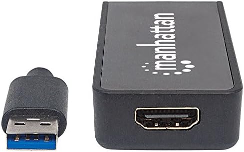 Адаптер Manhattan SuperSpeed USB 3.0-HDMI Черно 152259