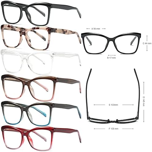 Очила за четене RESVIO за жени и мъже, Ръчно изработени, Модни Очила за четене в Негабаритной Рамки с Пружинным тръба