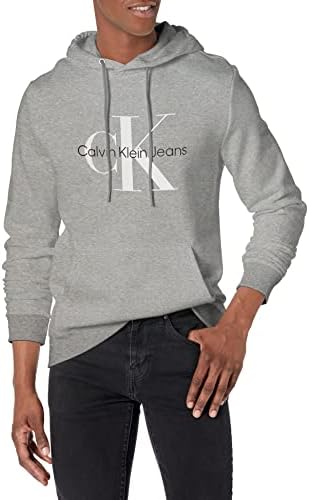 Мъжки hoody с логото на Calvin Klein с монограм