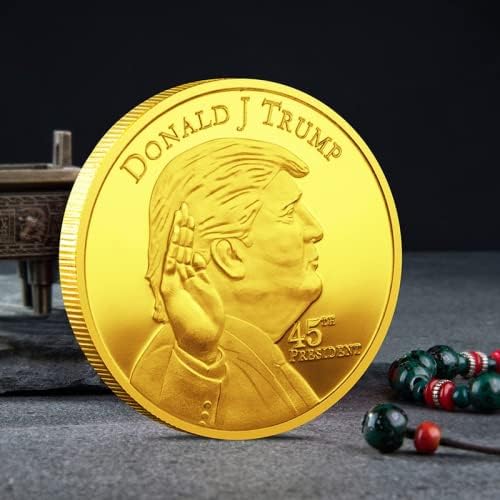 2020 Тръмп, 45-ти президент на Съединените Щати, са подбрани Монета Crafts Challenge Златна монета (Сребро)