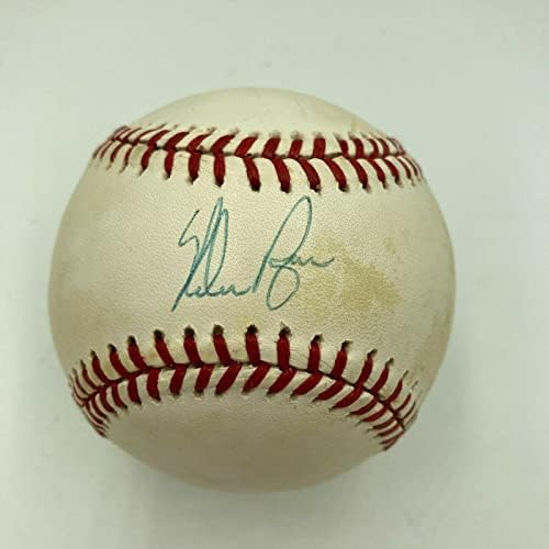 Нолан Райън е подписал Официален договор в Националната лига бейзбол с JSA COA - Бейзболни топки с автографи