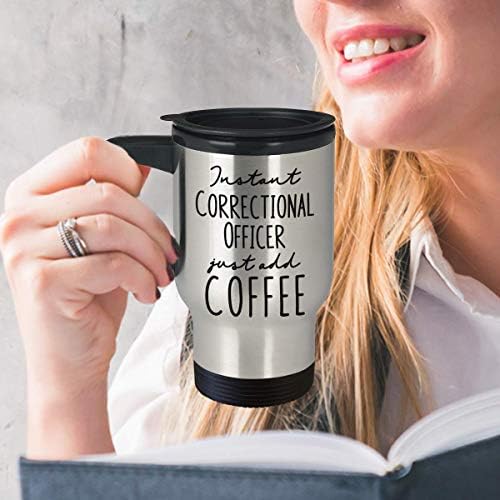 Случайна Пътна чаша за служители възпитателни институции - Инстантно кафе Just Add Coffee - Забавни Подаръци С Чувство