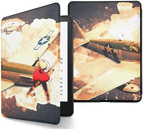 Калъфче за електронна книга Paperwhite, който е съвместим с 6,8 Kindle Paperwhite, 3D-модел на самолет на 11-то поколение