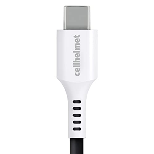 USB кабел за зареждане/синхронизация cellhelmet Type-C-Type-A дължина от 6 фута | Както се вижда на аквариум с акули