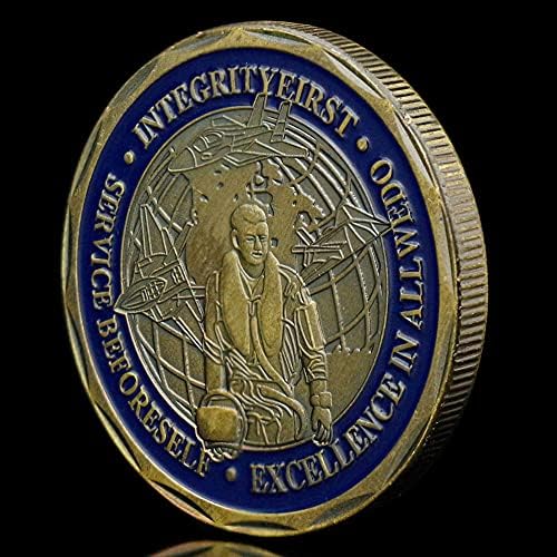 Сувенир Военна Монета на Военно-въздушните Сили, Почтен Монета, Колекционерски Възпоменателна Монета С Медна Покритие