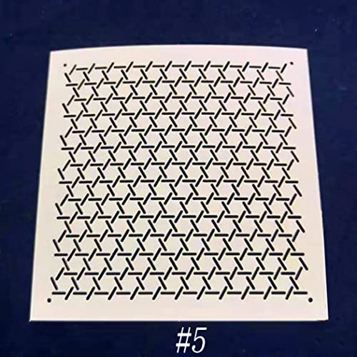 Шаблони за бродерия на стойка Sashiko от хартия Dupont creative Diamond template (8)