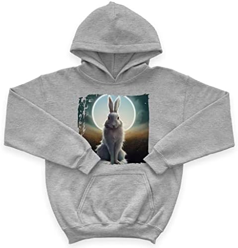 Детска hoody с качулка от порести руно Rabbit - Уникална Детска hoody - Красива hoody за деца
