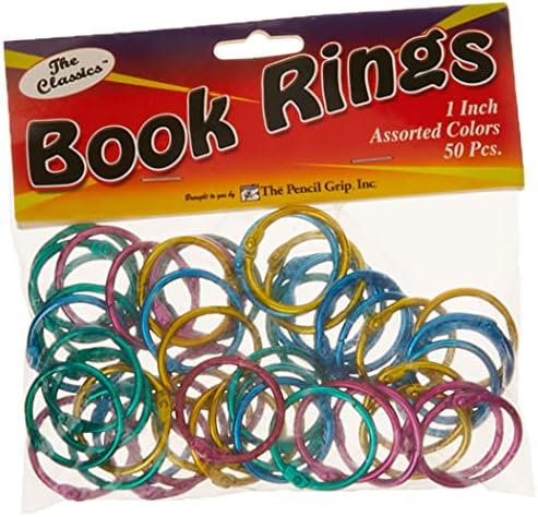 Класически пръстен-книжки с диаметър 1 сантиметър на 50 грама различни ярки цветове (TPG-189)