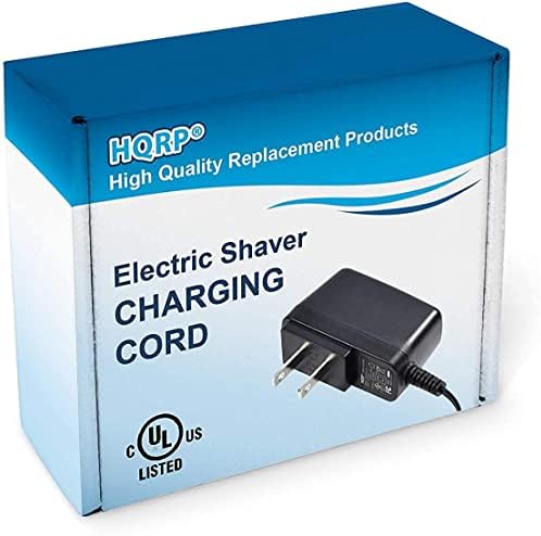 Кабел за зареждане кабел HQRP Съвместими с Philips Norelco QG3360 QG3360/16 QG3364 QG3364/42 QG3371 QG3371/16 QG3371/97