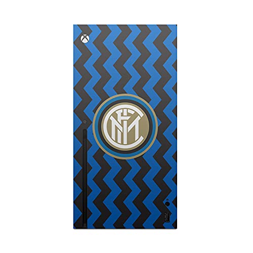 Дизайн на своята практика за главата Официално Лицензиран Inter Milan Home 2020/21 Герб Kit Vinyl Стикер Калъф за игра