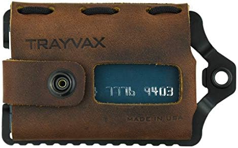 Чантата Trayvax Element (Черен | от кал кожата Мисисипи)