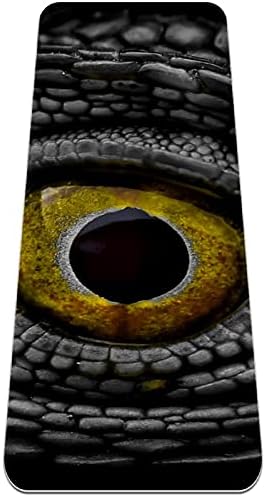 Дебела подложка за йога Siebzeh Dragon's Eye Премиум-клас, в екологично Чист Гумена подложка за здраве и фитнес, нескользящий