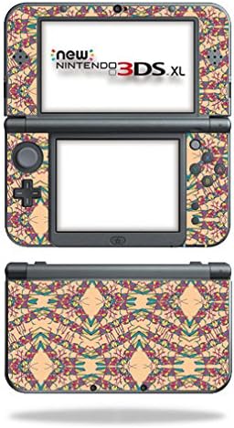 Кожата MightySkins е Съвместим с новия калъф на Nintendo 3DS XL (2015 г.), амбалажна хартия, Стикер на капака, Скинове