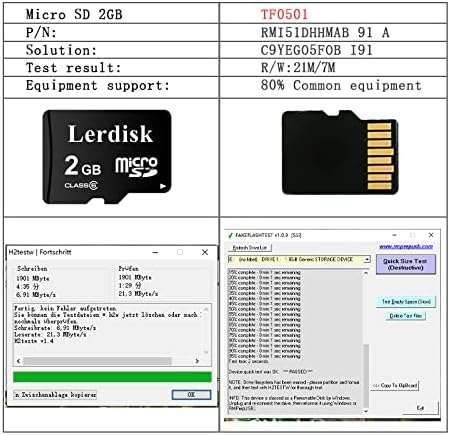 Цена на едро Lerdisk 2GB Micro SD Card 100 Бр., висока производителност, подходяща за съхранение на музика, снимки, документи