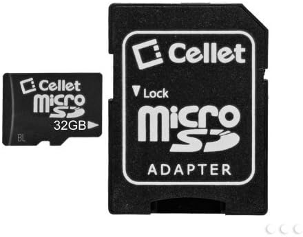 Карта Cellet 32GB 4G HTC EVO 3D Micro SDHC специално оформена за високоскоростен цифров запис без загуба! Включва стандартна
