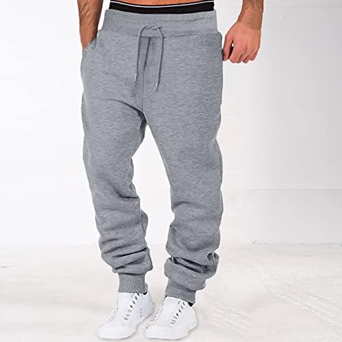 Мъжки Спортни панталони bwdbhd, 3 опаковки, Мъжки Флисовые Спортни Панталони с джобове Обикновените и по-Големи от Мъжките