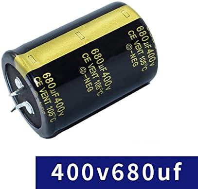 Електролитни кондензатори WRENFRG Horn 400 680 icf 35x50 мм за усилвател за Hi-Fi с висока честота и Ниско съпротивление esr (Размер: 10 бр.)