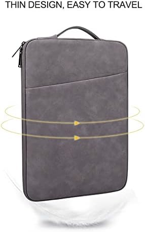 SAWQF Чанта за лаптоп от изкуствена кожа, 13, 14, 15, 15,6 инча, калъф за лаптоп, Дамски калъф за компютър (Цвят: D, размер: 13 см)