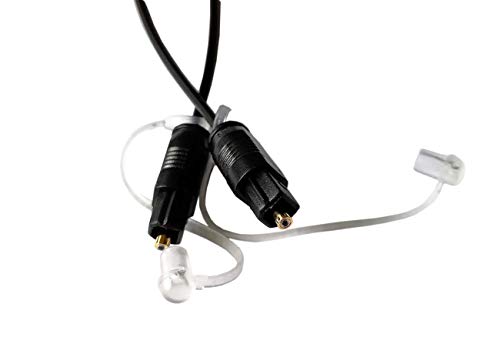Цифров Оптичен аудио кабел Easyday Toslink Кабел Cord Оптичен Кабел за системи за Домашно кино, Аудио панел, телевизор,
