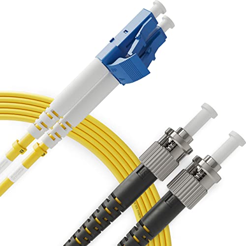Оптичен кабел LC-ST Однорежимный duplex - 1 м (3,28 фута) - 9/125 хм OS1 LSZH - Серия кабели Beyondtech PureOptics
