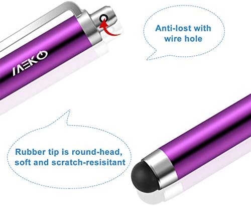 Stylus писалка за сензорни екрани - MEKO 10 Pack Капацитивен Стилус за таблет iPad, iPhone, Samsung Galaxy И всички универсални