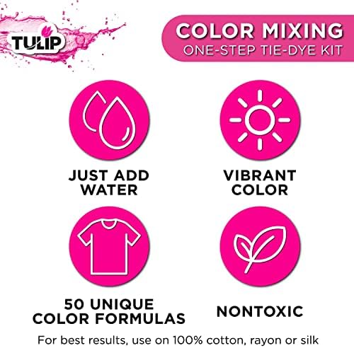 Комплект за смесване на цветове Tulip One-Step Tie-Dye