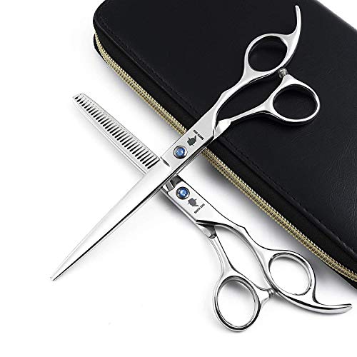Професионални ножици, Smith Chu Серия Razor Edge - Фризьорски Ножици За Подстригване на Коса - 7.0 Инча - Японски Ножици За коса От Неръждаема Стомана
